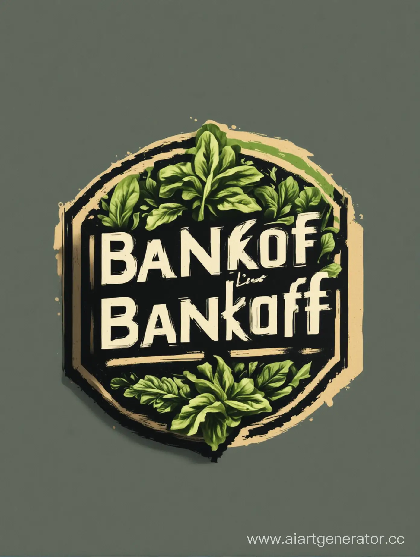 Bankoff-Logo-Design-with-Salad-Green-and-Black-Color-Scheme