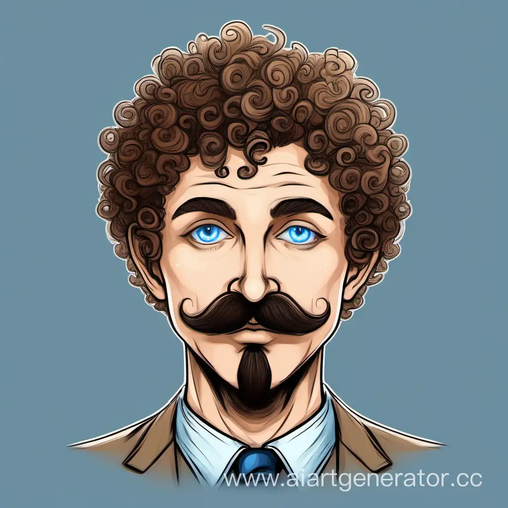 Criminal-Portrait-with-Blue-Eyes-and-Curly-Hair