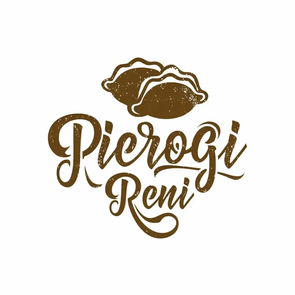 logo, PIEROGI, with the text "PIEROGI RENI", typography, be used in Restaurant industry