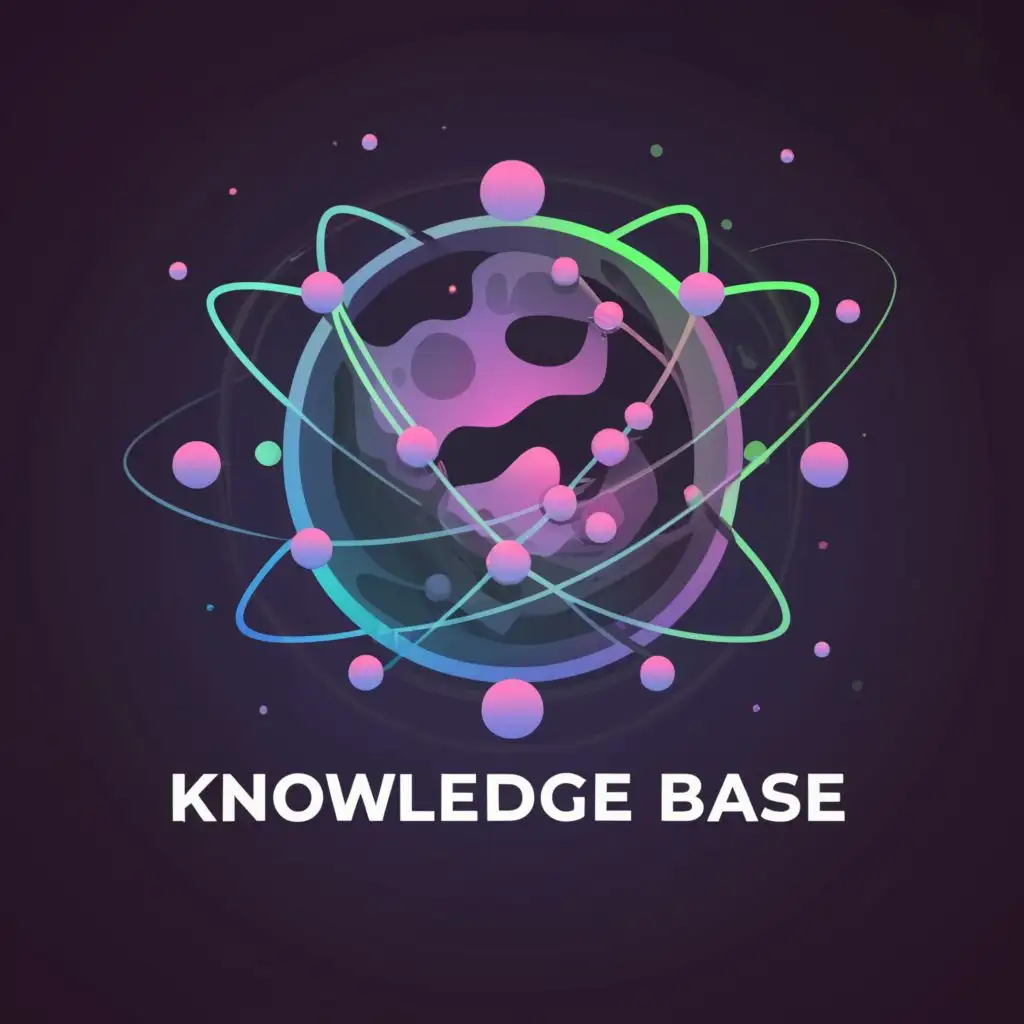 logo, Planet, Magic, data, with the text "Knowledge Base", typography, be used in Internet industry