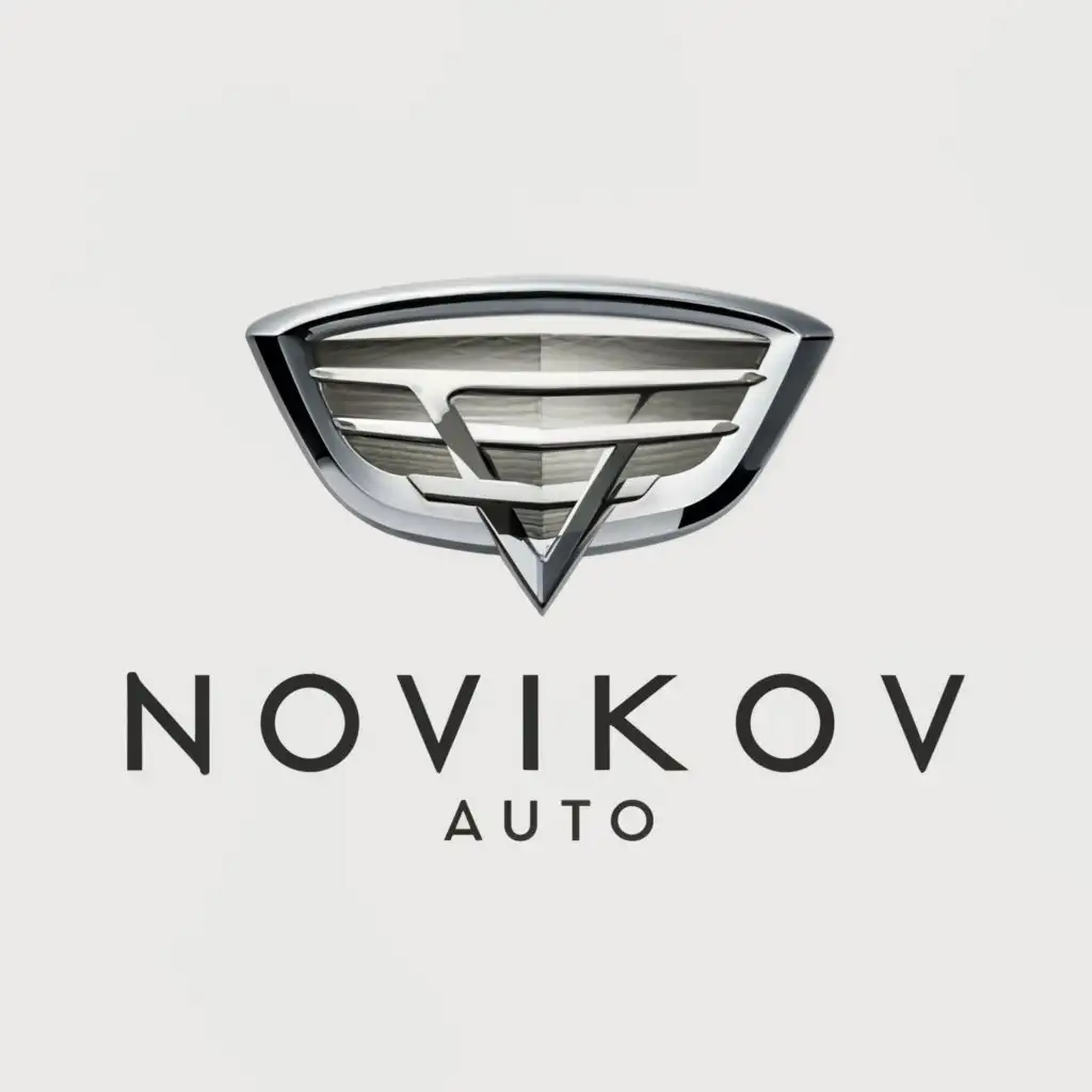 LOGO-Design-for-Novikov-Auto-Minimalistic-Car-Symbol-for-Retail-Industry