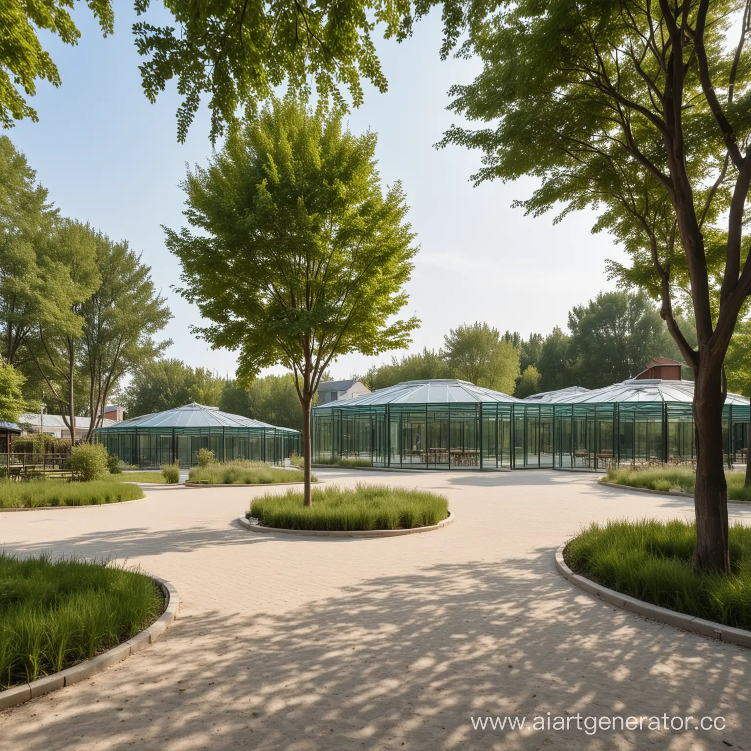 Multilingual-Modern-Glass-School-with-Extensive-Outdoor-Spaces