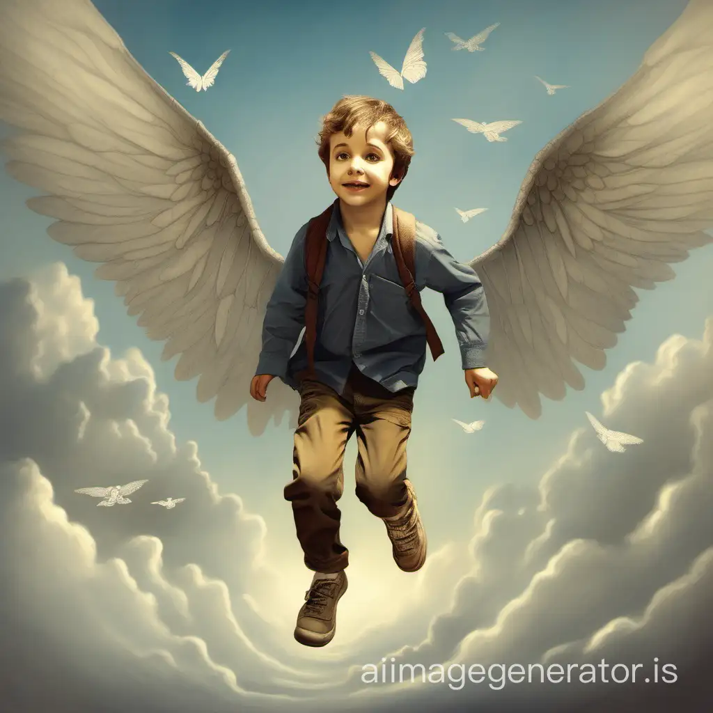 Adventurous-Boy-Soars-on-Majestic-Wings