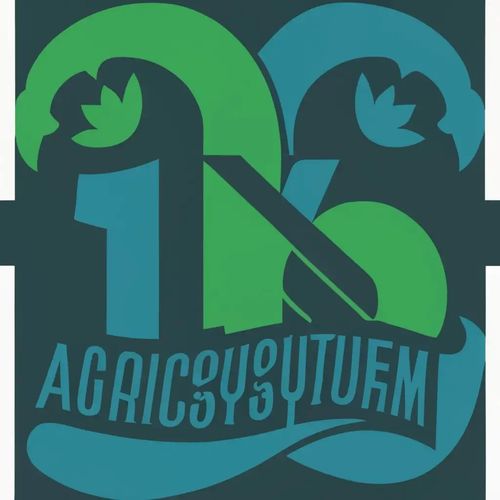 logo, 16th, with the text "16, agriculture, biosystem, conference", typography