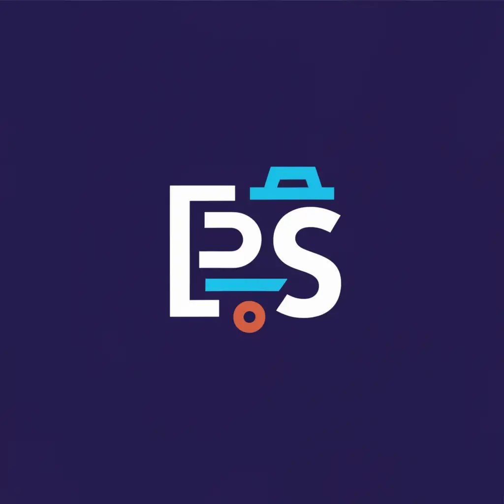 a logo design,with the text "L P S", main symbol:shopping cart,Moderate,be used in Internet industry,clear background