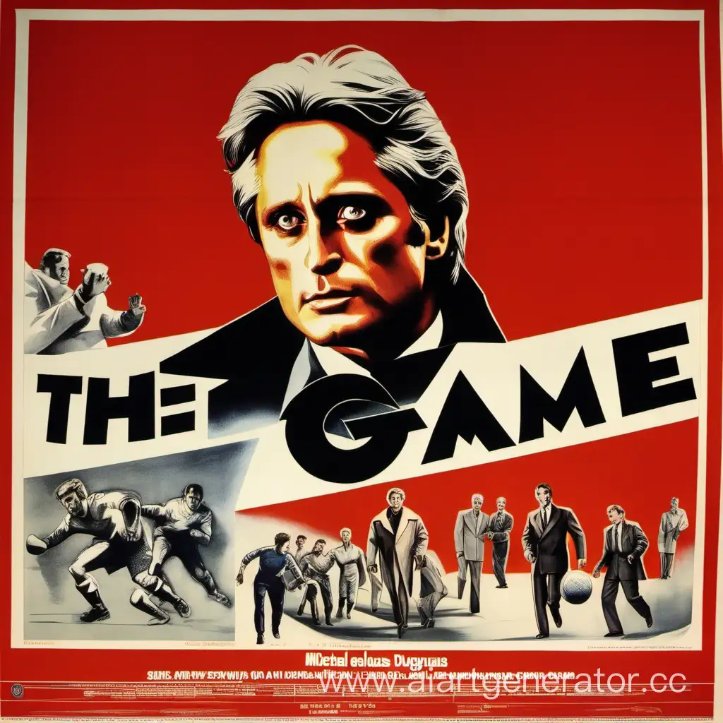 Michael-Douglas-Stars-in-SovietStyle-Movie-Poster-for-The-Game