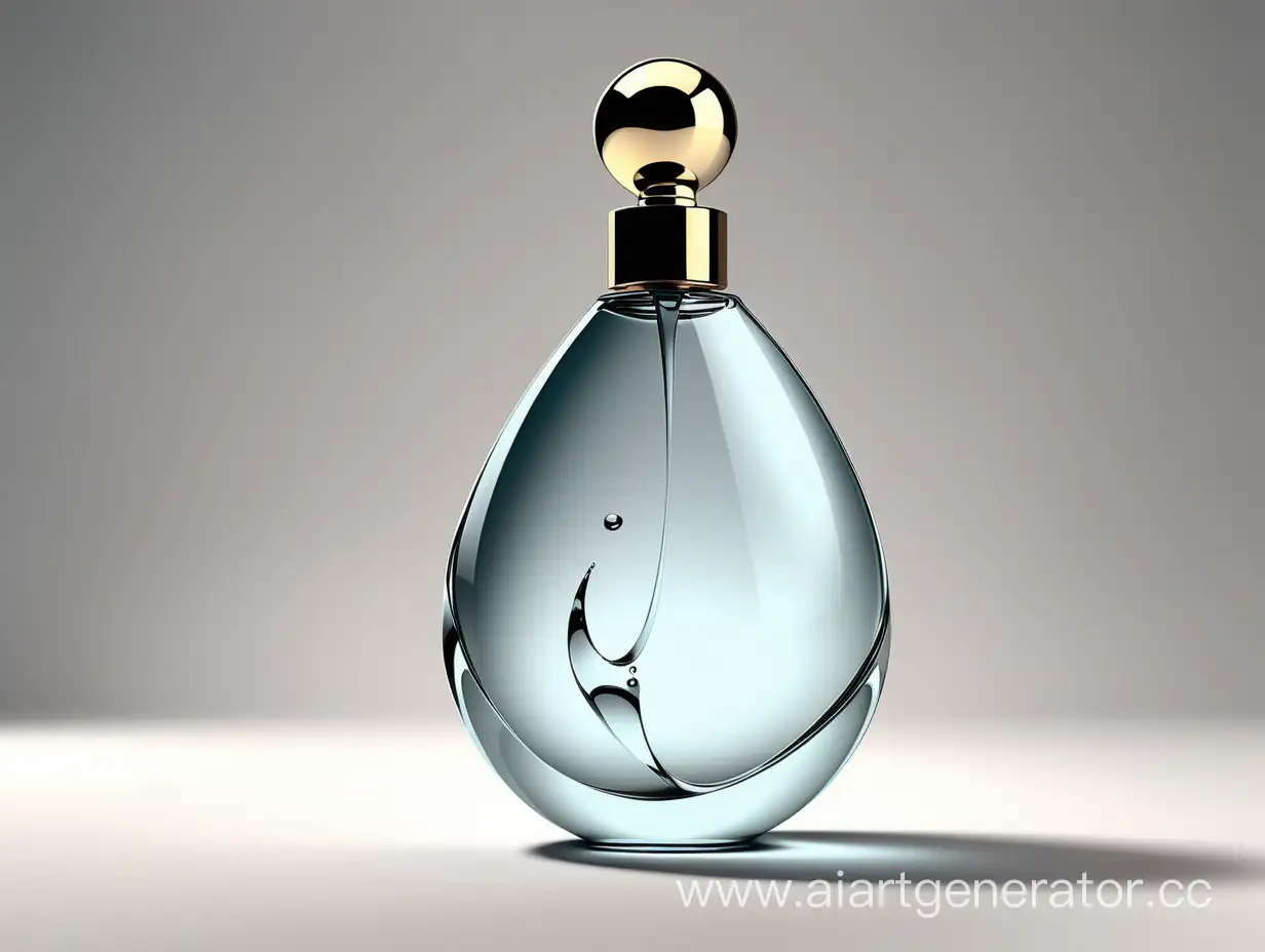 Modern-and-Youthful-Luxury-Perfume-Bottle-Inspired-by-a-Water-Drop