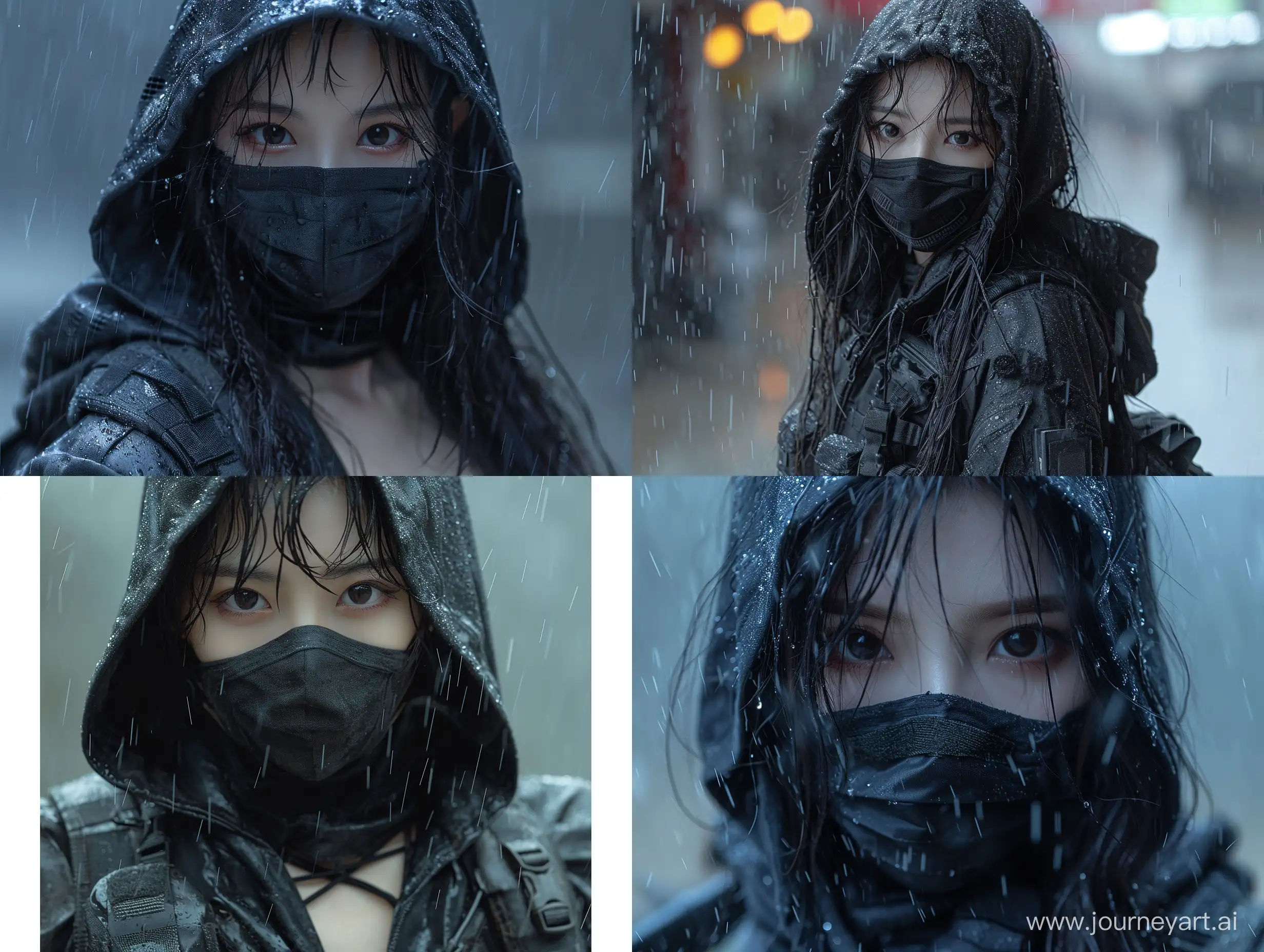 Gothic-Night-Mercenary-Stylish-Asian-Female-in-Tactical-Attire