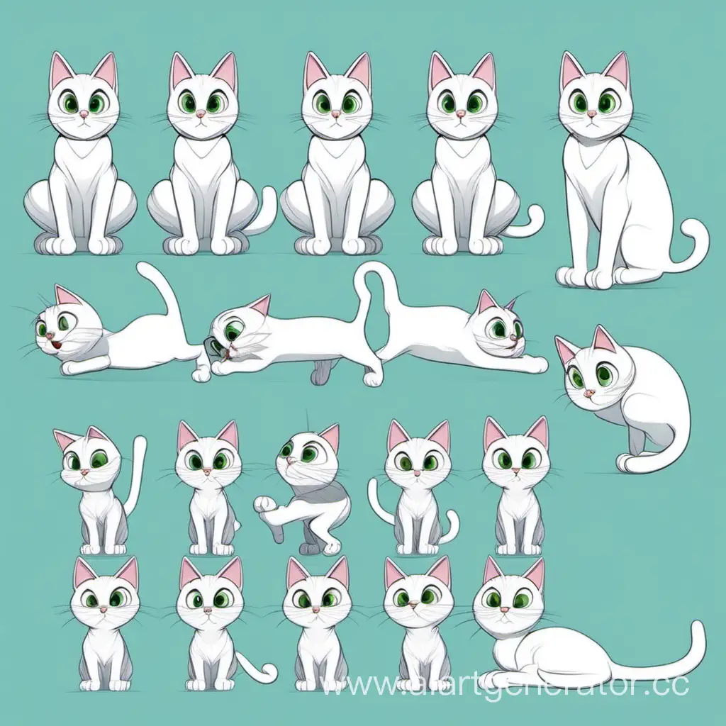 Cartoon-Cat-Character-Design-for-2D-Animation