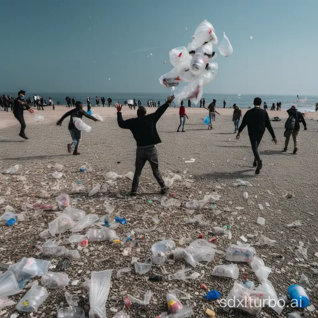 Community-Effort-in-Cleaning-Local-Beach-by-Removing-Plastic-Waste