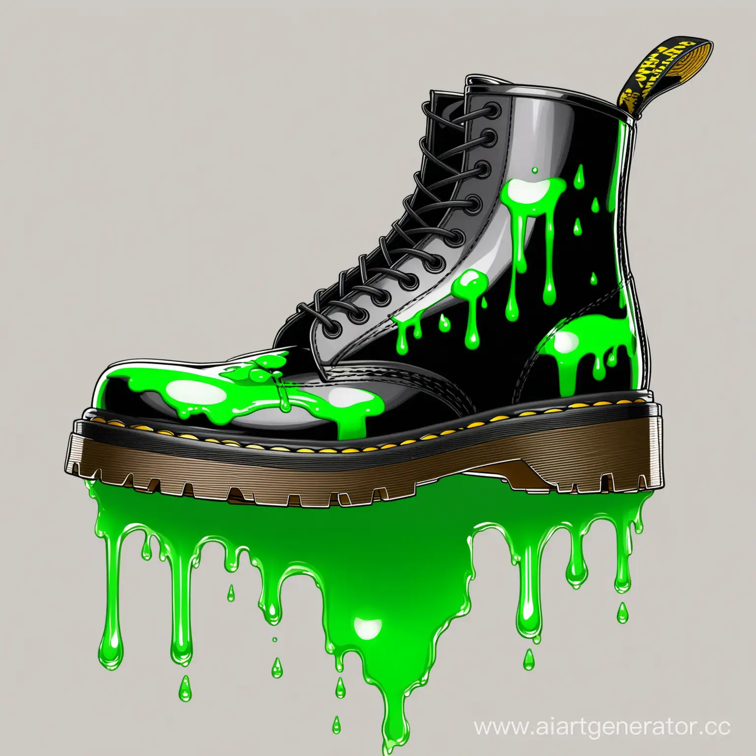 Stylish-Dr-Martens-Boots-Leave-Green-Poison-Trails