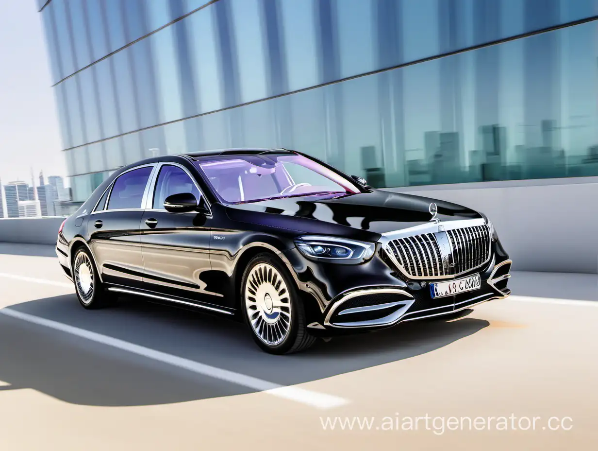 Luxury-MercedesBenz-Maybach-SClass-47-AT-2020-in-Elegant-Setting