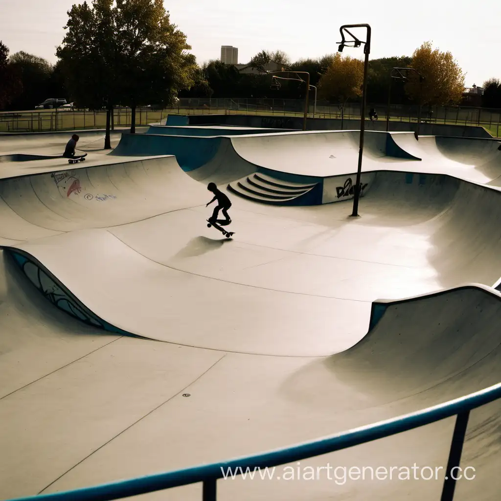 Thrilling-Skate-Park-Action-Skaters-Performing-Impressive-Tricks