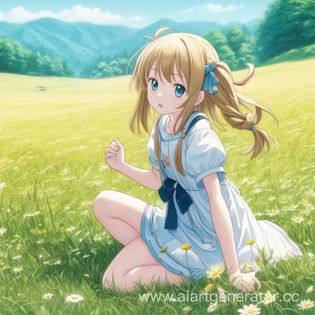 Enchanting-Anime-Girl-Amidst-Blossoming-Meadow