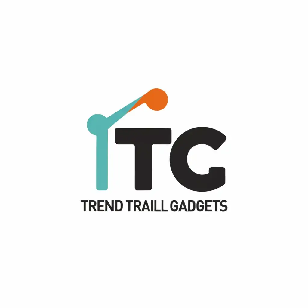 a logo design,with the text "Trend Trail Gadget's ", main symbol:TTG,Moderate,be used in Finance industry,clear background