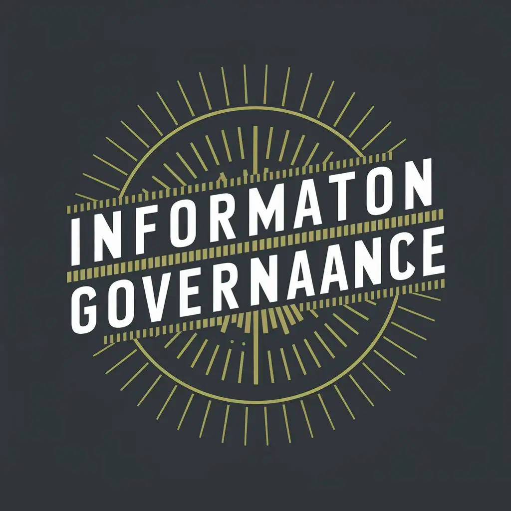 LOGO-Design-for-Information-Governance-Minimalistic-Textbased-Design-for-Data-Management