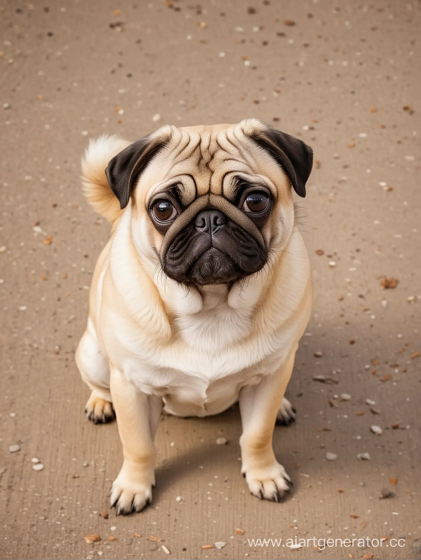 Adorable-Beige-Pug-Yearning-for-Cuddles