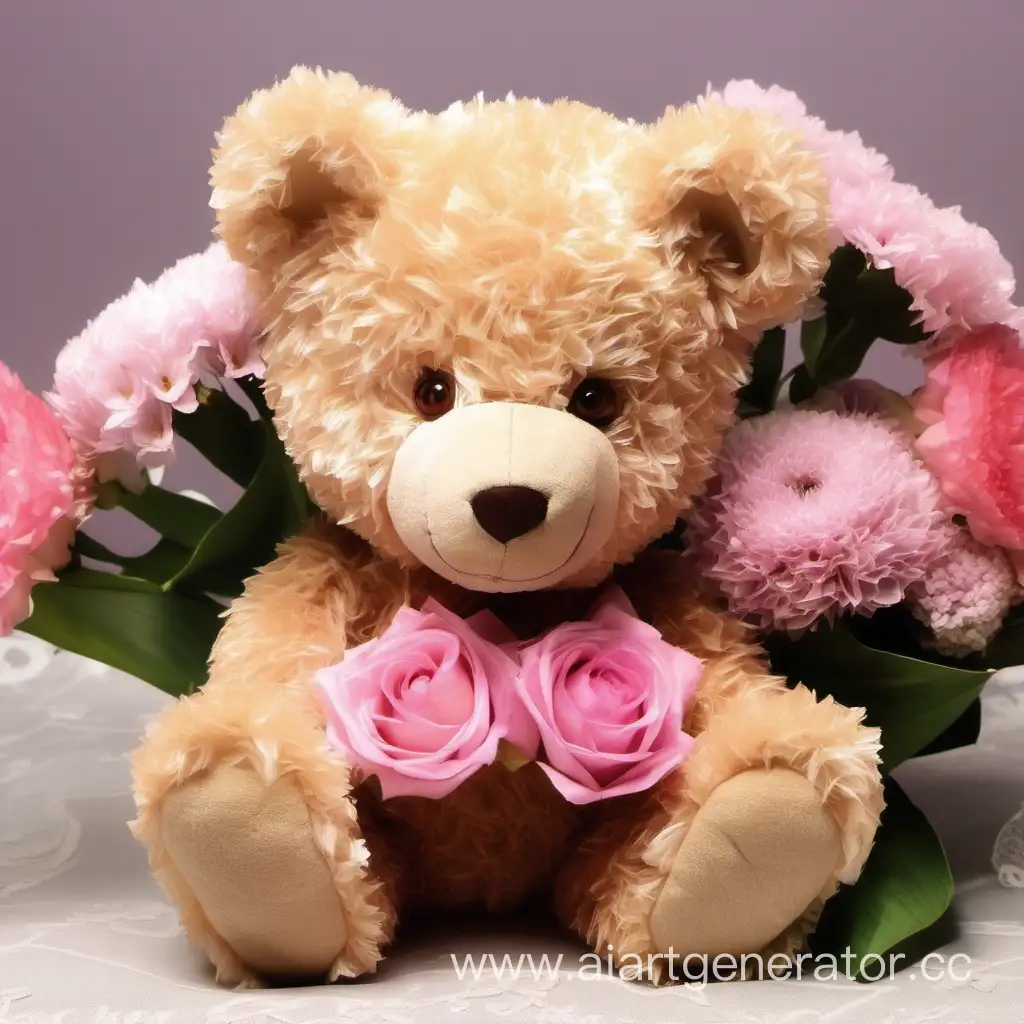Celebrating-International-Womens-Day-with-Teddy-Bears-and-Flowers