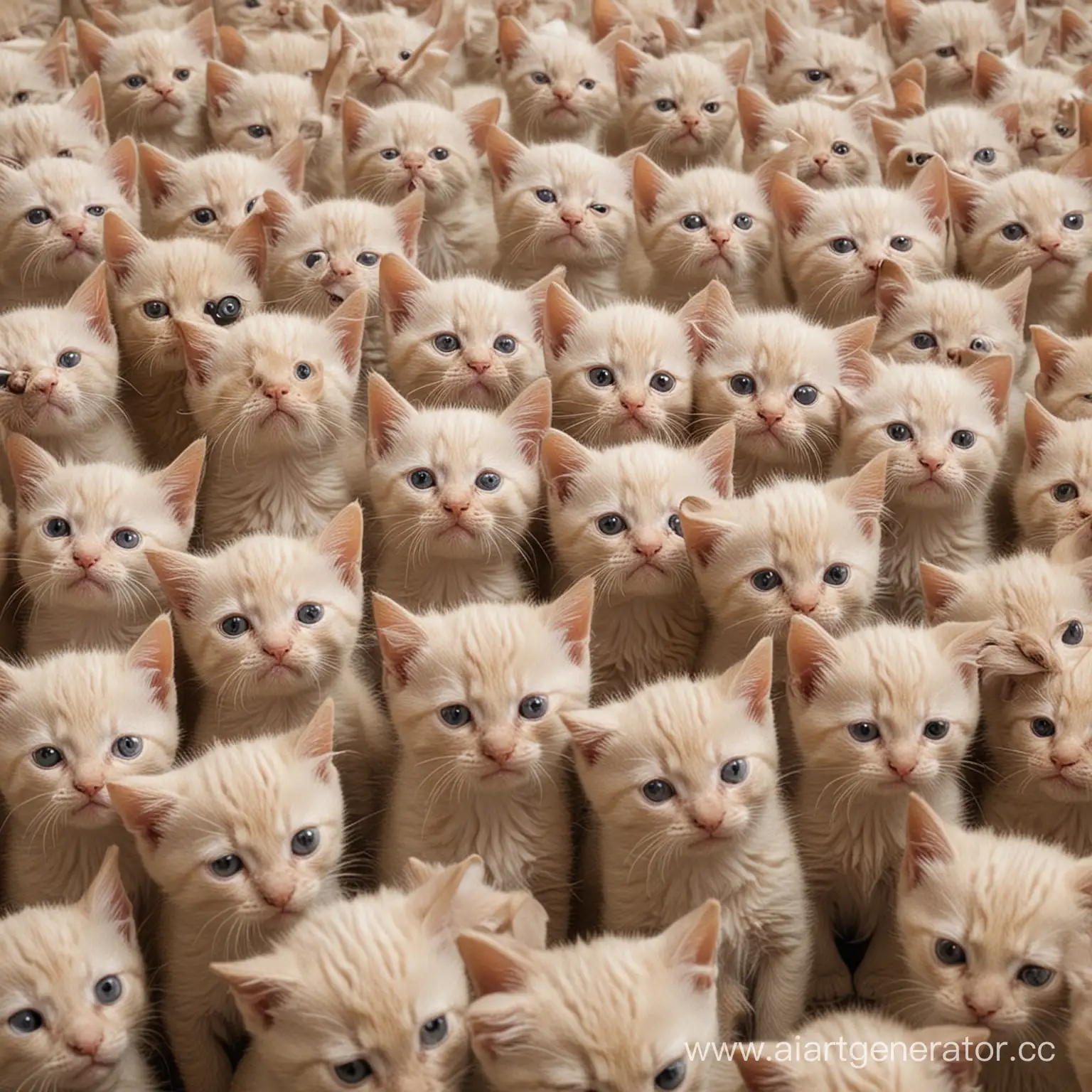 Group-of-Sad-OneEyed-Kittens-A-Heartbreaking-Scene-of-Vulnerable-Resilience