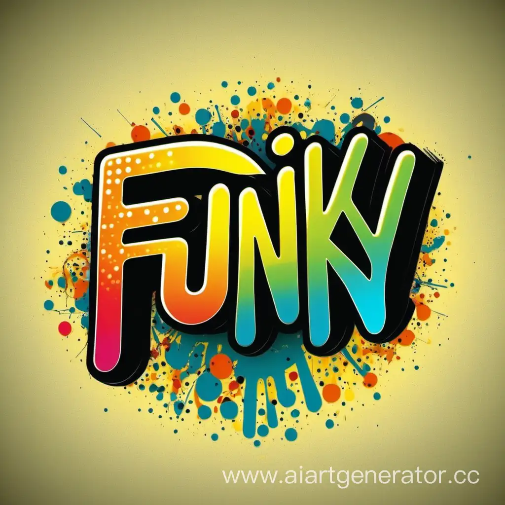 Vibrant-and-Playful-FUNKY-Logo-Design-in-Colorful-Typography
