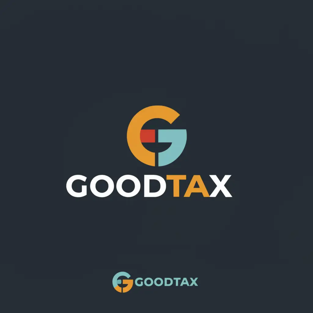 LOGO-Design-For-Goodtax-Modern-Inter-Font-with-Minimalistic-Symbol-for-Finance-Industry