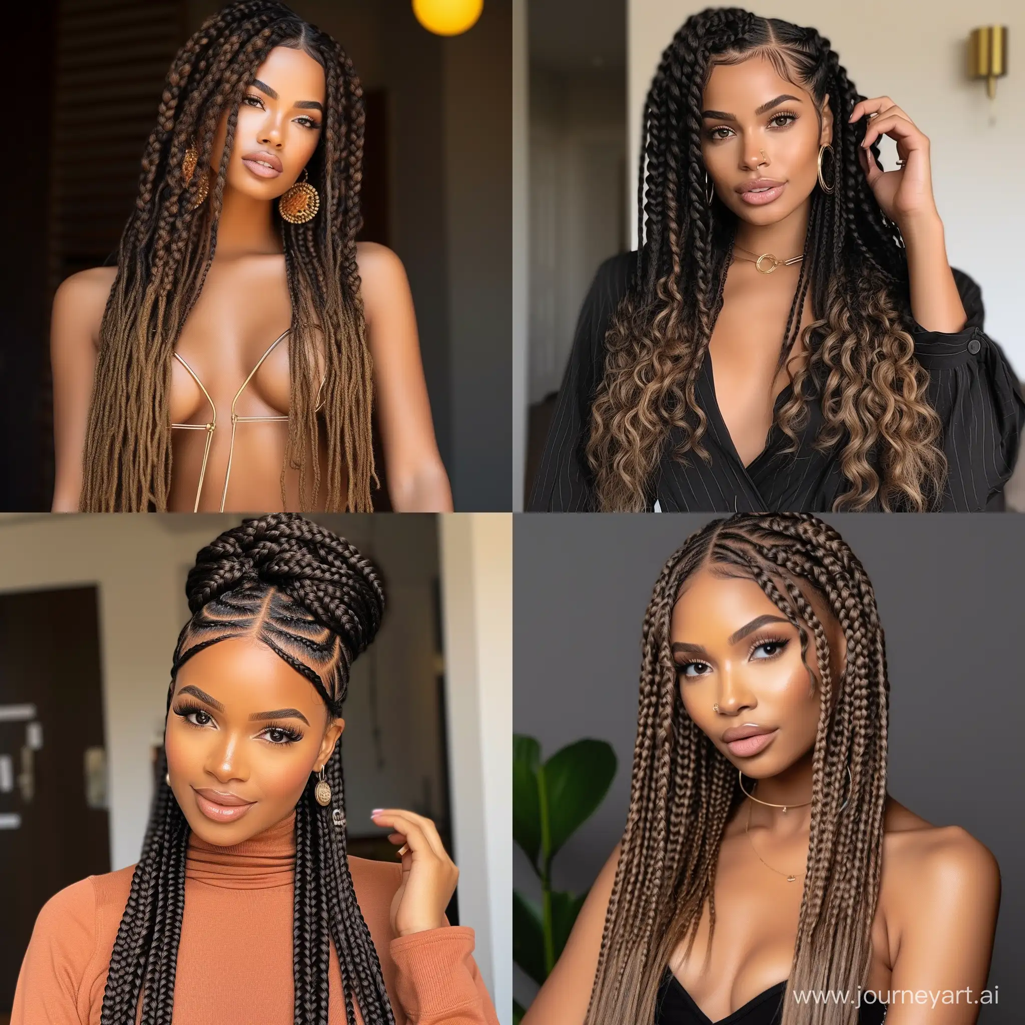 Trendy-Braided-Hairstyles-for-Black-Women-2024