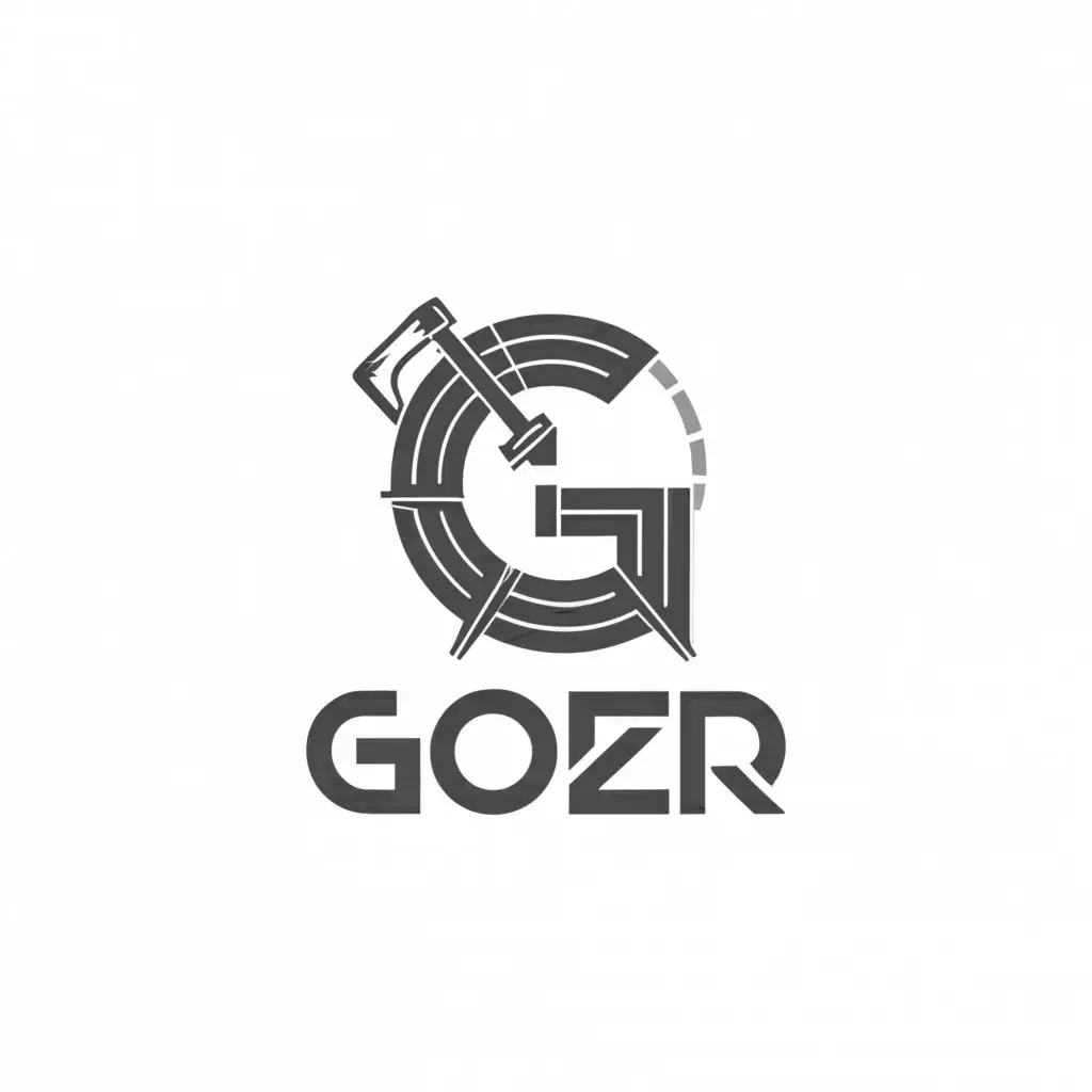 a logo design,with the text "GOER", main symbol:GOER,Moderate,be used in Construction industry,clear background