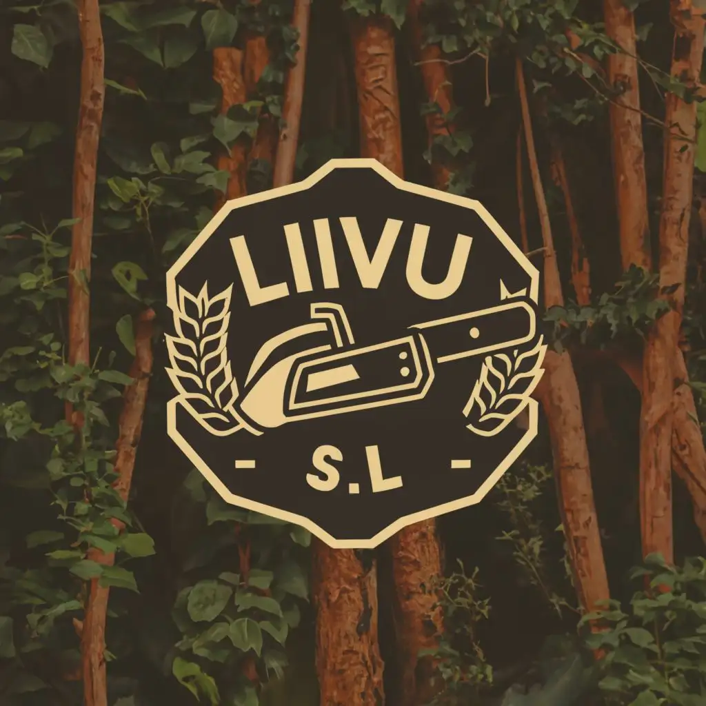 LOGO-Design-For-LIVIU-SRL-Dynamic-Chainsaw-Motif-for-Retail-Branding