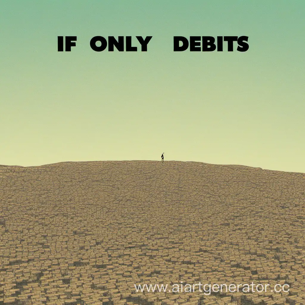 обложка к песне с названием "Если бы только не долги"