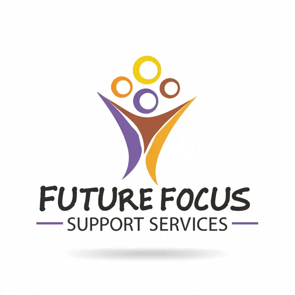 a logo design,with the text "Future Focus Support Services", main symbol:Empowering Tomorrow, One child at a Time,Moderate,be used in Nonprofit industry,clear background