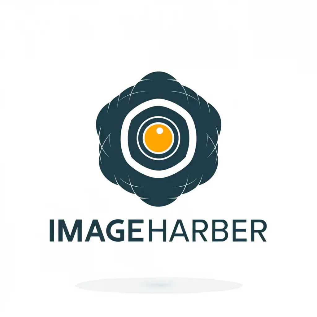 a logo design,with the text "Image Harber", main symbol:Stock Photography Camera,complex,be used in Technology industry,clear background