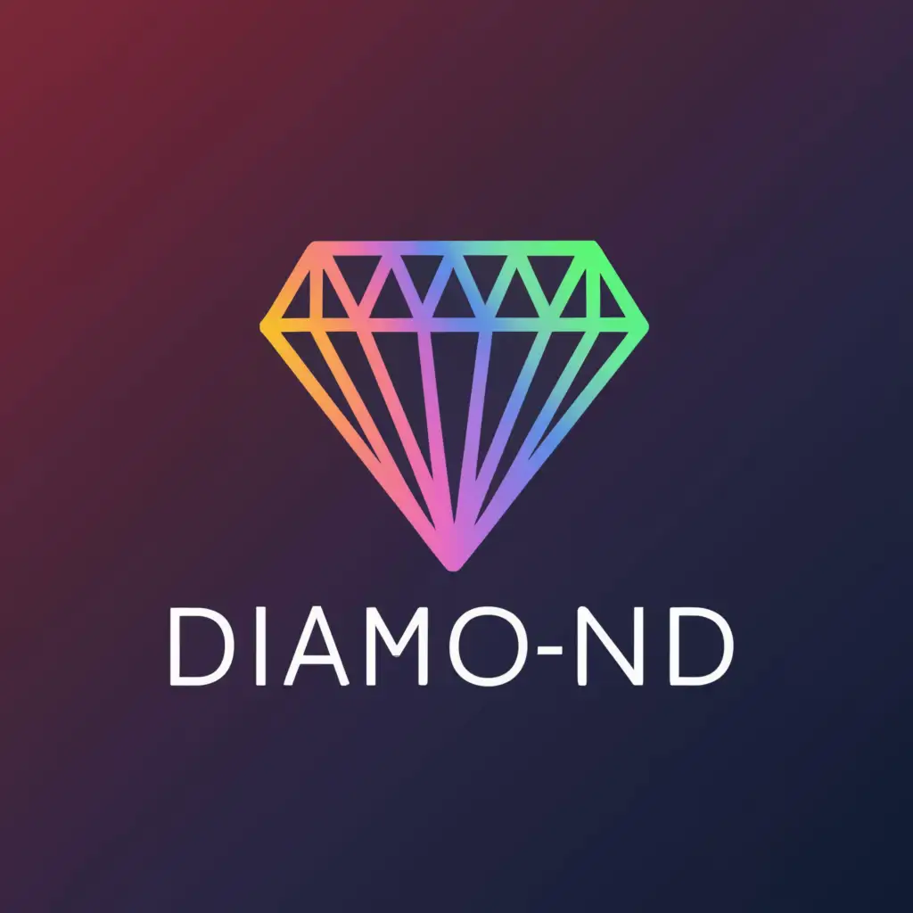 a logo design,with the text "Diamondd", main symbol:Diamond band,Moderate,be used in Entertainment industry,clear background