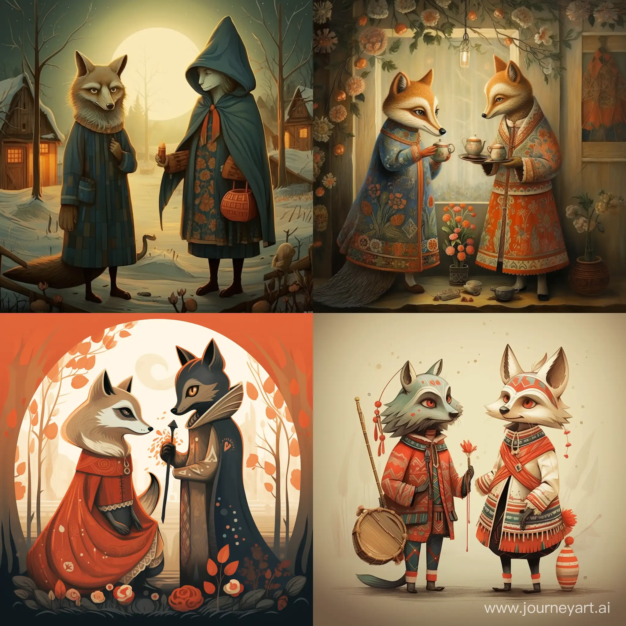 Enchanting-Fox-Latvian-Folk-Tale-Matchmaker