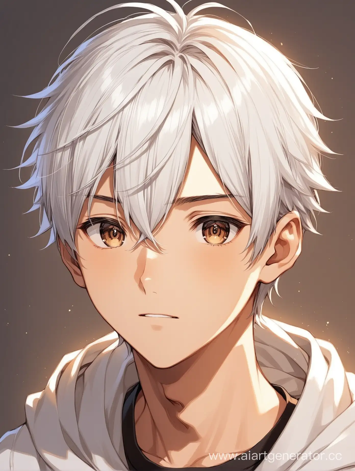 Teenage-Boy-with-White-Hair-and-Brown-Eyes