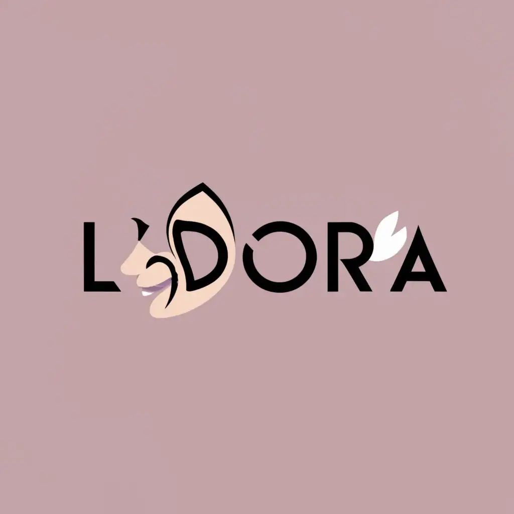 logo, Beauty, with the text "L’DORA", typography, be used in Beauty Spa industry