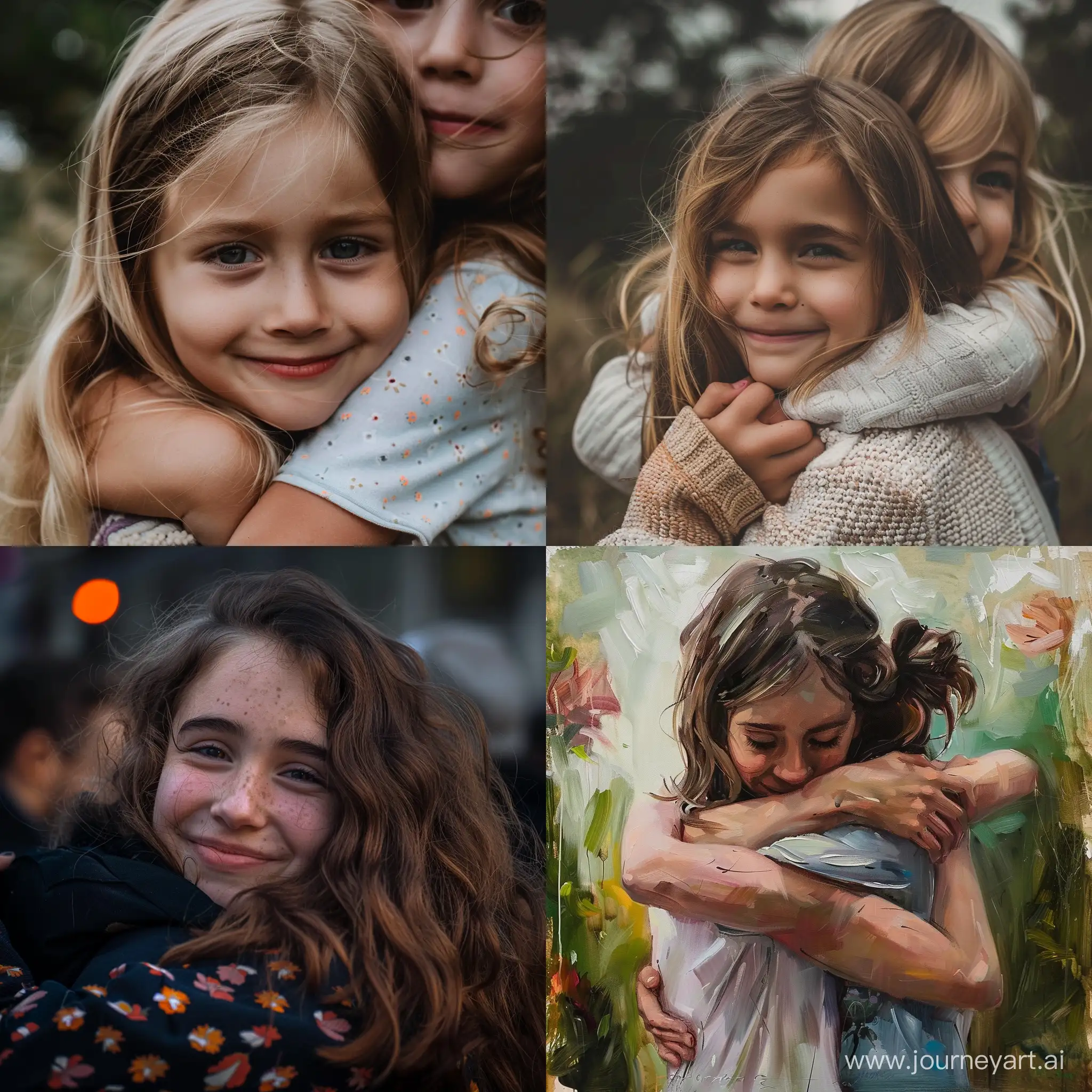Heartwarming-Embrace-Affectionate-Girl-Hug
