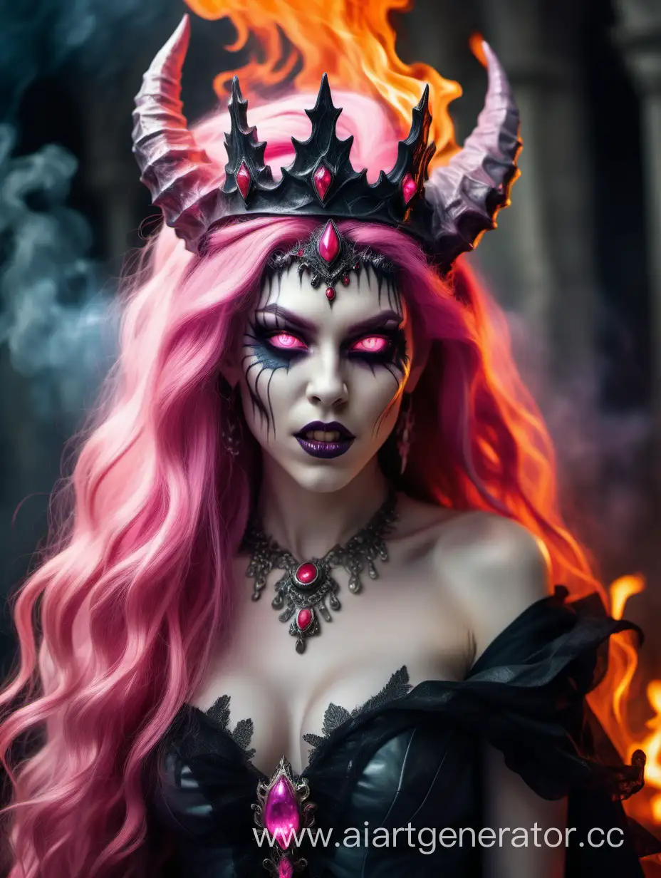 Enchanting-Goddess-of-Fire-and-Lightning-with-Poisonous-Aura