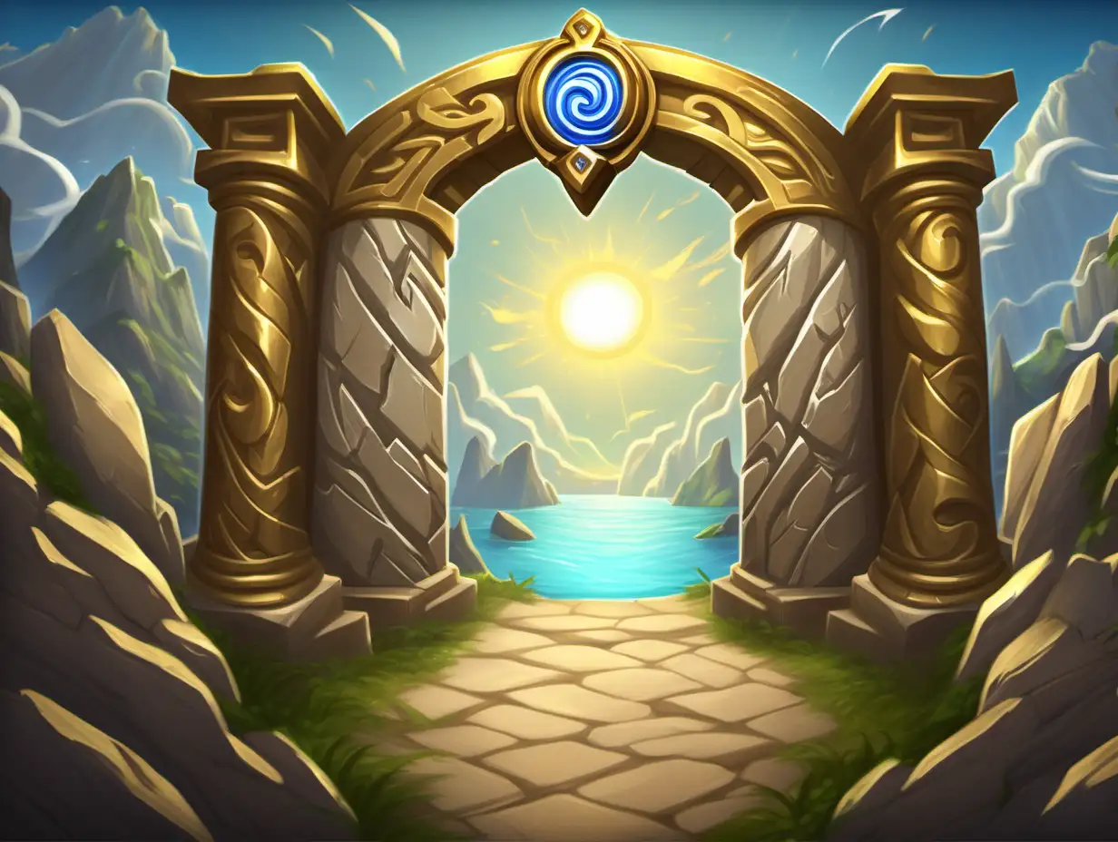 Mythical Hearthstone Adventure in Greek Style