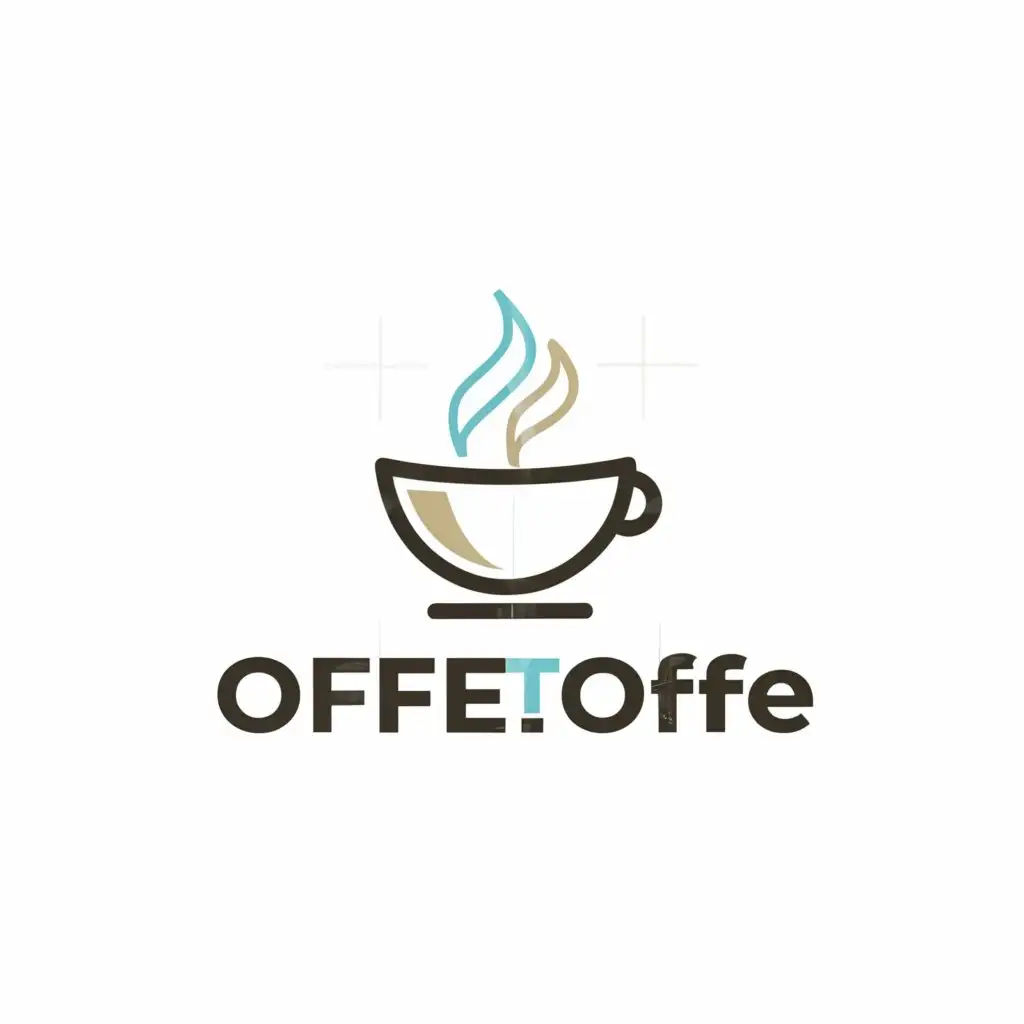 a logo design,with the text "CoffeToffe", main symbol:Coffee,Moderate,clear background