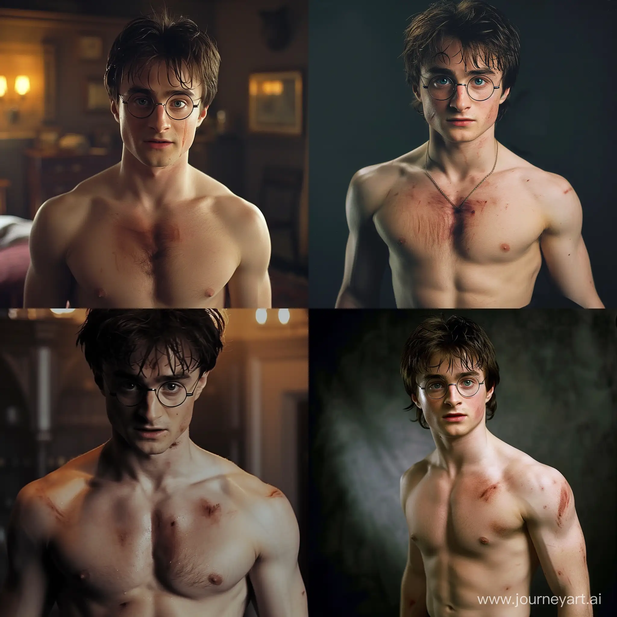 Harry potter shirtless