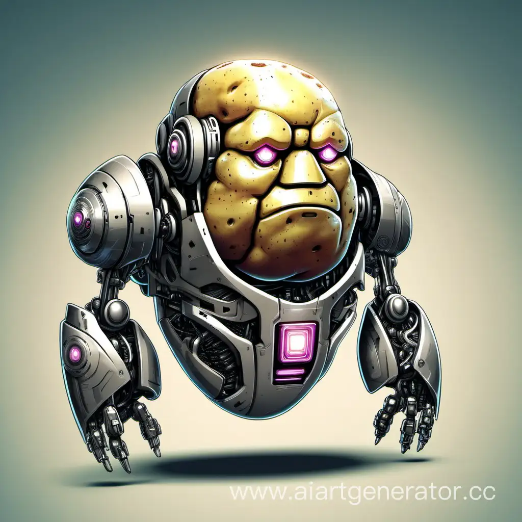 Futuristic-Cyborg-Potato-with-Mega-Capabilities
