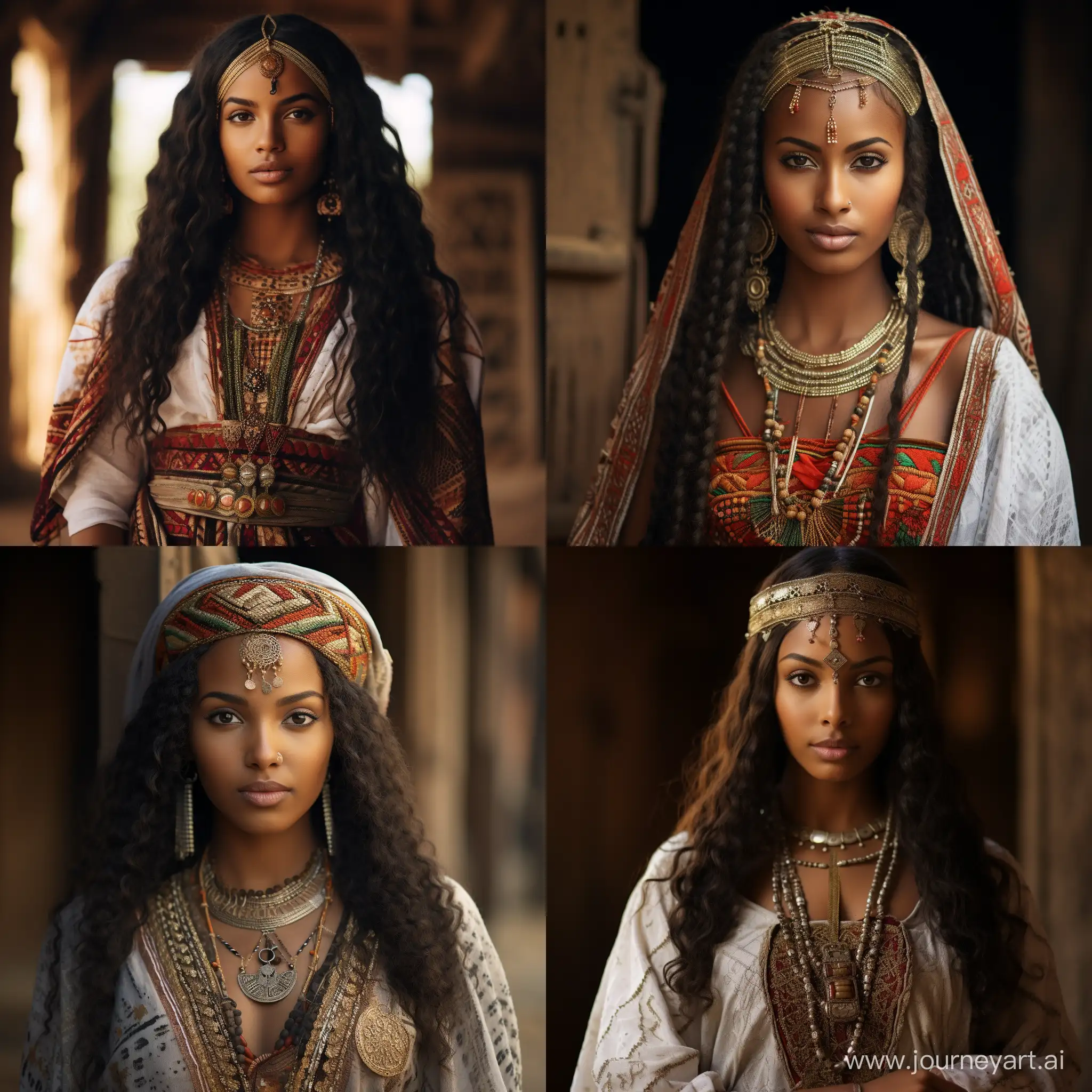 Traditional-Ethiopian-Woman-in-Elegant-Attire