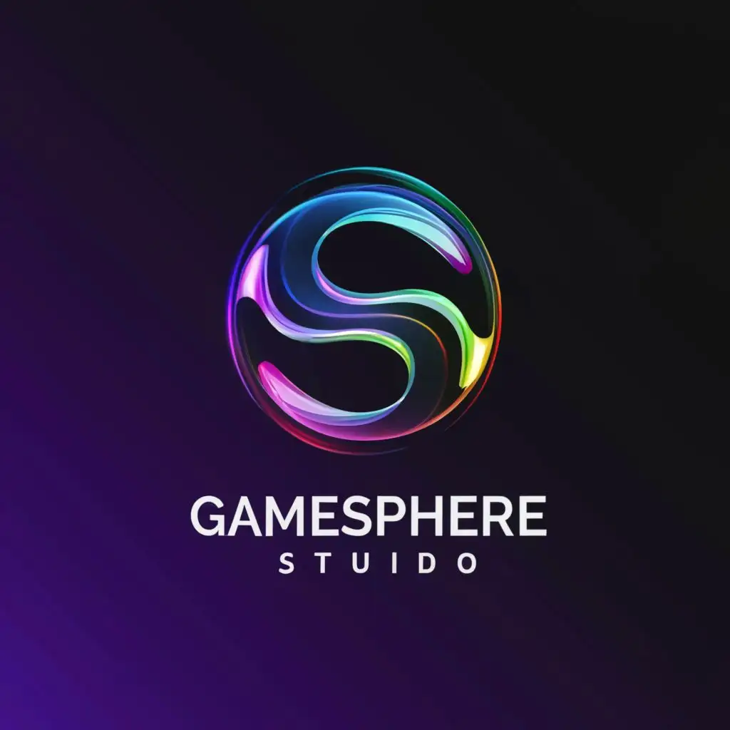 LOGO Design For Gamesphere Studio Minimalistic S Emblem for ...