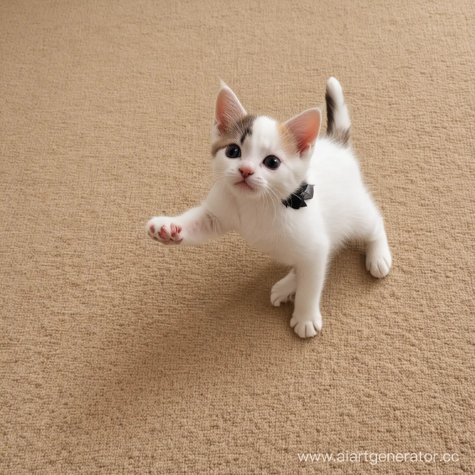 Playful-Kitten-Engaging-in-Adorable-Activities