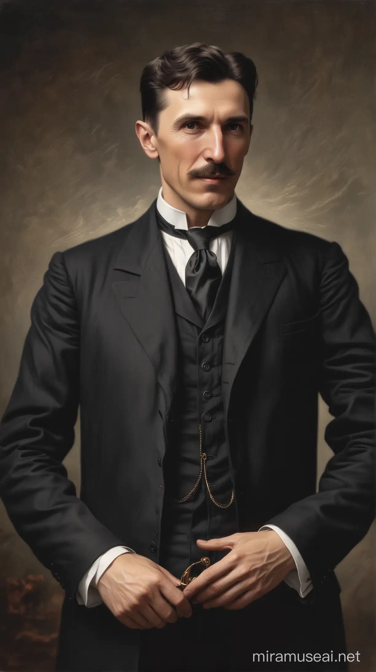 Innovative Inventor Nikola Tesla in Ultra High Definition