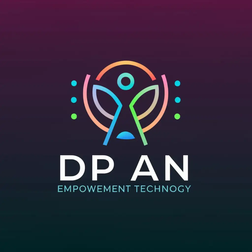 a logo design,with the text "DPAN", main symbol:Empowering people through digitally driven and excellently executed initiatives,Moderate,be used in Construction industry,clear background