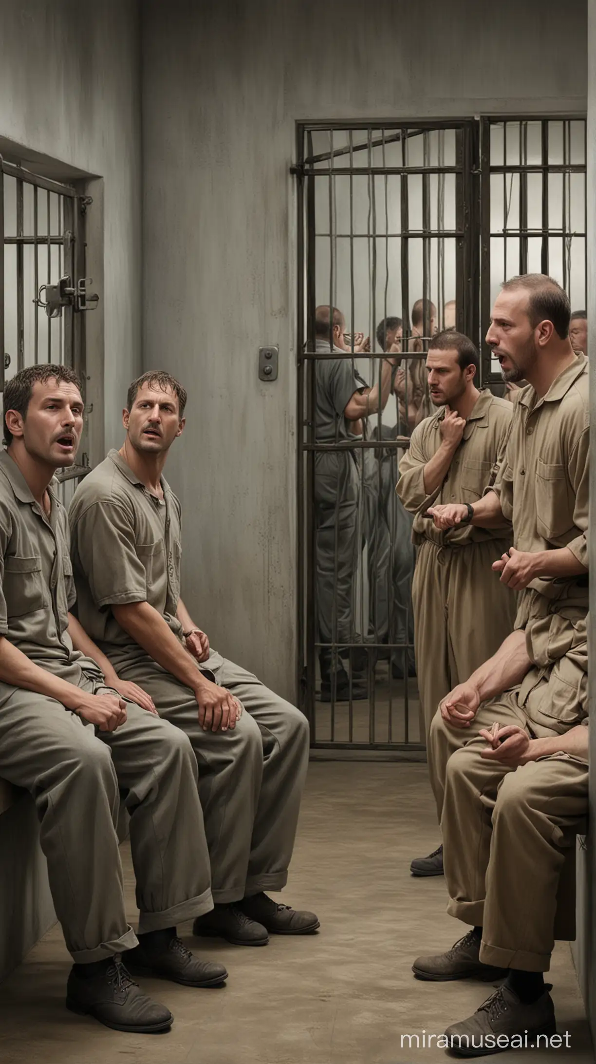 Interrogation Scene Scharf Coercing Prisoners to Confess