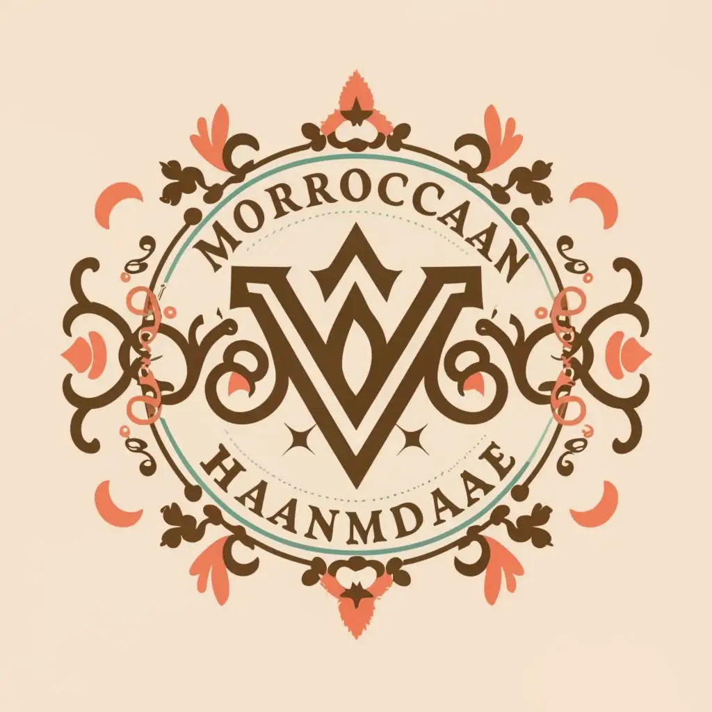 logo, Handmade, with the text "Moroccan M Handmade", typography, be used in Retail industry