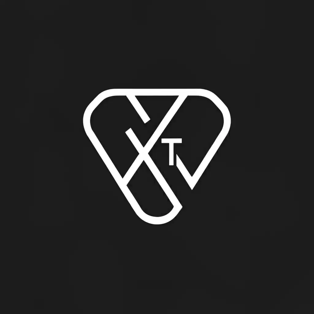 LOGO-Design-for-XT-Minimalistic-Music-Punk-Style-in-Entertainment-Industry