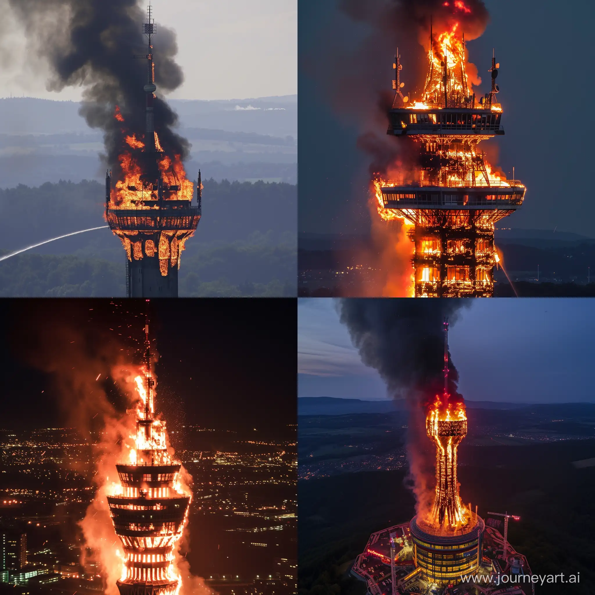 Eiffel-Tower-Engulfed-in-Flames-Surreal-Artistic-Image